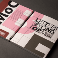 Cover of Letters Beyond Form: Chicago Types, a book of Chicago typography and design. 