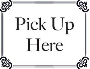 Webster Printing Pick Up Sign 